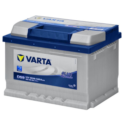 Автомобільний акумулятор Varta 60Ah 540A D59 Blue Dynamic