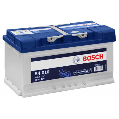 Автомобильный аккумулятор Bosch 80Ah 740A S4 010 0092S40100