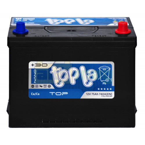 Автомобильный аккумулятор Topla 6СТ-75 TOP Japan R