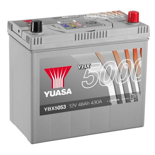 Автомобильный аккумулятор Yuasa 50Ah 450A SHP YBX5053