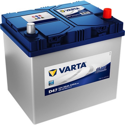 Автомобильный аккумулятор Varta 60Ah 540A D47 Blue Dynamic