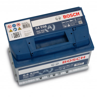 Автомобільний акумулятор Bosch 70Ah 760A S4 E08 EFB 0092S4E081