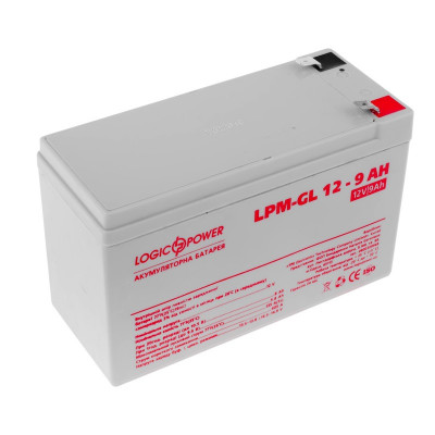 Аккумулятор LogicPower 12V 9Ah LPM-GL12-9