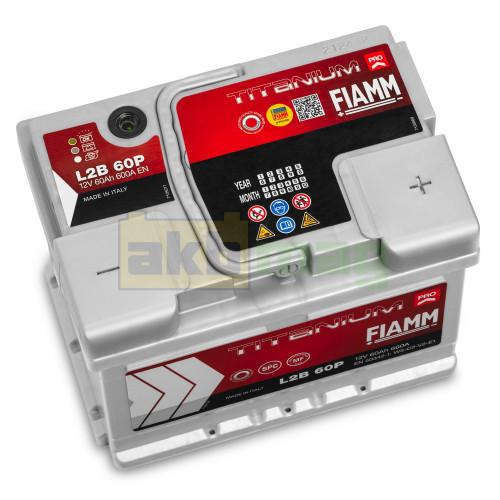 Автомобильный аккумулятор Fiamm 60Ah 600A Titanium Pro H