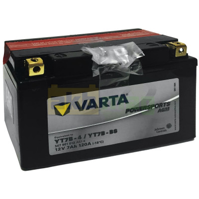 Мото аккумулятор Varta 7Ah Powersport AGM YT7B-BS