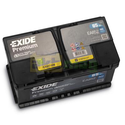Автомобильный аккумулятор Exide 85Ah 800A Premium EA852