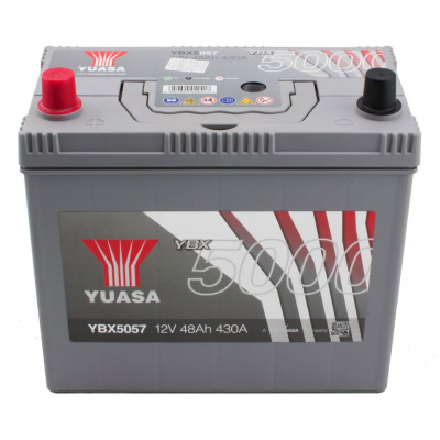 Автомобильный аккумулятор Yuasa 48Ah 430A SHP YBX5057