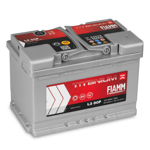 Автомобильный аккумулятор Fiamm 80Ah 730A Titanium Pro