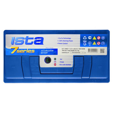 Автомобильный аккумулятор Ista 100Ah 850A 7-Series