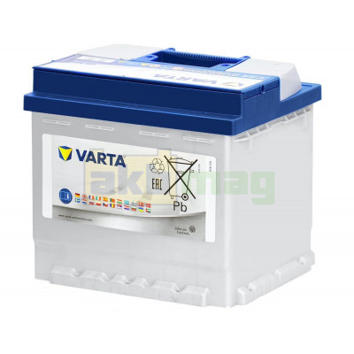 Автомобильный аккумулятор Varta 52Ah 470A C22 Blue Dynamic