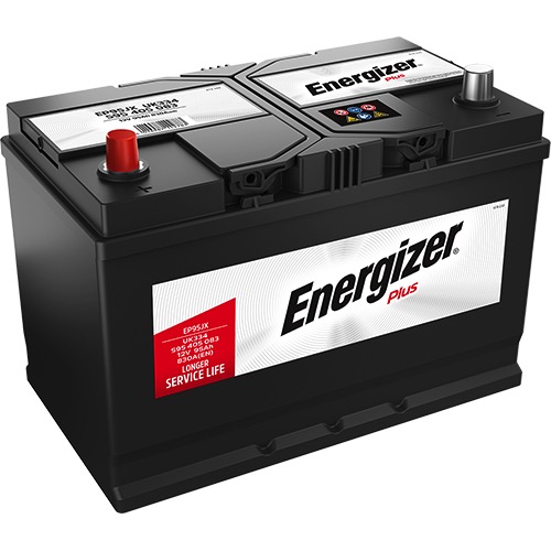 Автомобільний акумулятор Energizer 95Ah 830A Plus EP95JX