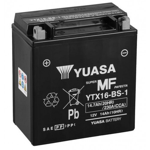 Мото акумулятор Yuasa 14,7Ah YTX16-BS-1
