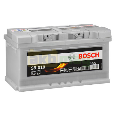 Автомобильный аккумулятор Bosch 6СТ-85 S5 010 0092S50100