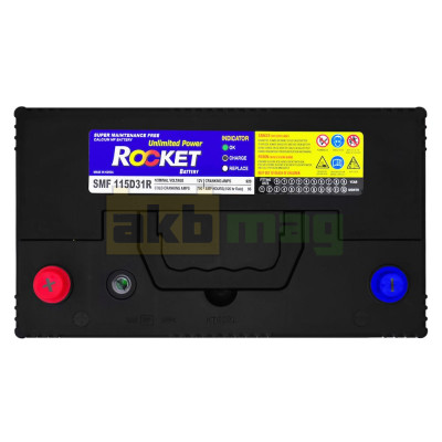 Автомобильный аккумулятор Rocket 95Ah 920A 115D31R