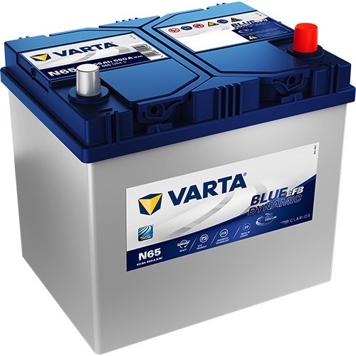 Автомобільний акумулятор Varta 65Ah 650A N65 Blue Dynamic EFB