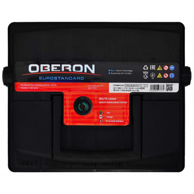 Автомобільний акумулятор Oberon 50Ah 420A Eurostandard