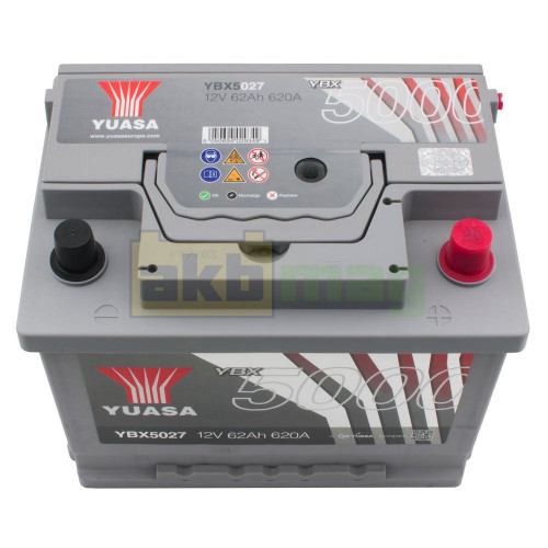 Автомобильный аккумулятор Yuasa 65Ah 640A SHP YBX5027