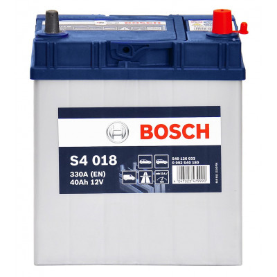Автомобильный аккумулятор Bosch 40Ah 330A S4 018 0092S40180