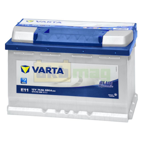 Автомобильный аккумулятор Varta 74Ah 680A E11 Blue Dynamic
