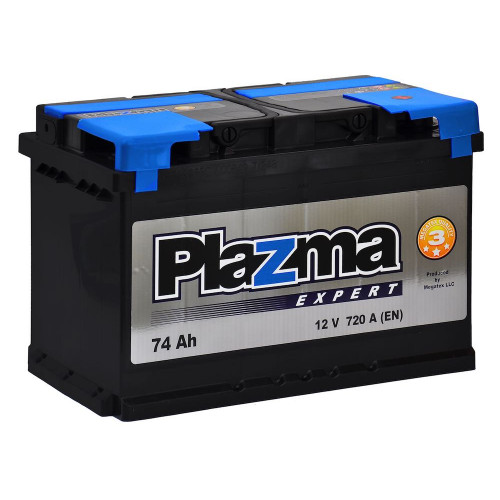 Автомобильный аккумулятор Plazma 74Ah 720A Expert