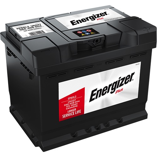 Автомобильный аккумулятор Energizer 60Ah 540A Plus EP60L2